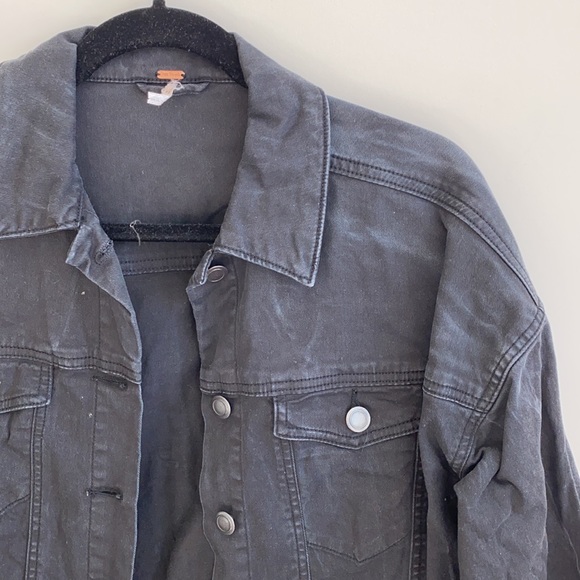 Free People denim Jacket - Picture 2 of 4